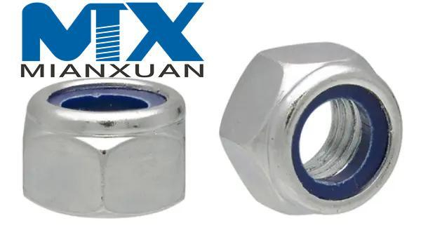 DIN985 Nylon Insert Lock Nut with Hexagon Type