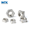 Hot Sale M3 M4 M6 M8 M10 Carbon Steel Hex Spot Weld Nut DIN928 Carbon Steel Stud Welding Nuts