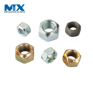 Carbon Steel Black Oxide Hex Lock Nut DIN980V All Metal Prevailing Torque Type