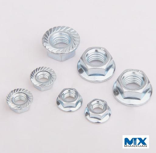 High Quality All-Metal Hexagon Nuts with Flange