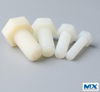 Plastic Hex Bolts by Nylon