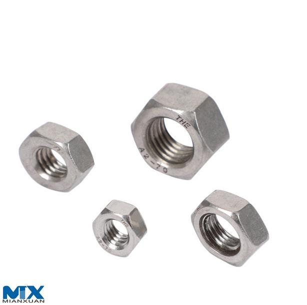 Stainless Steel Hex Nuts for Construction