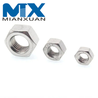 Stainless Steel SS304 SS316 Hex Nut