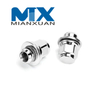 Stainless Steel Various Sizes Asher Wheel Vehicle Usage Flat Seat Lug Nuts