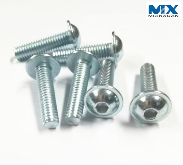 Hexagon Socket Button Head Screws with Collar