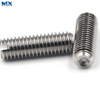 Slotted Set Screws with Cup Piont