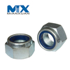 DIN985 Hex Nylon Insert Nut Self Lock Nut DIN 985 Carbon Steel 4.8 8.8 10.9 12.9 M12 M14 M16 M20 HDG Hot DIP Galvanized