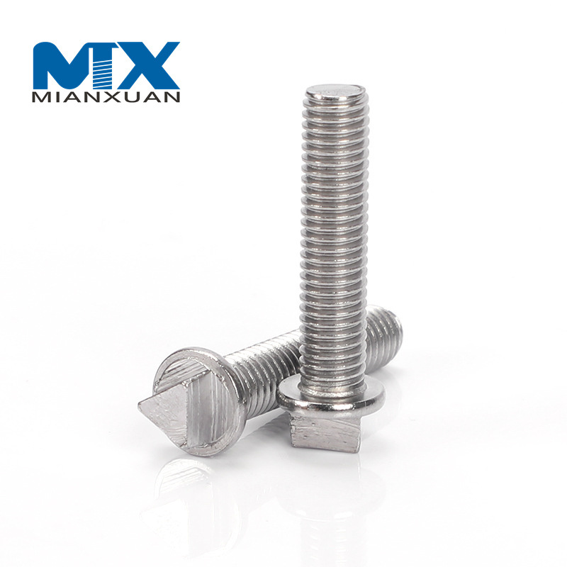 Stainless Steel Polished Triangle Head Anti Theft Bolt