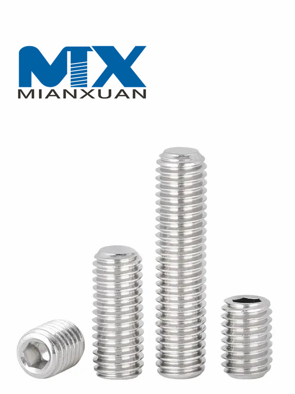Flat Point Hex Socket Set Screw