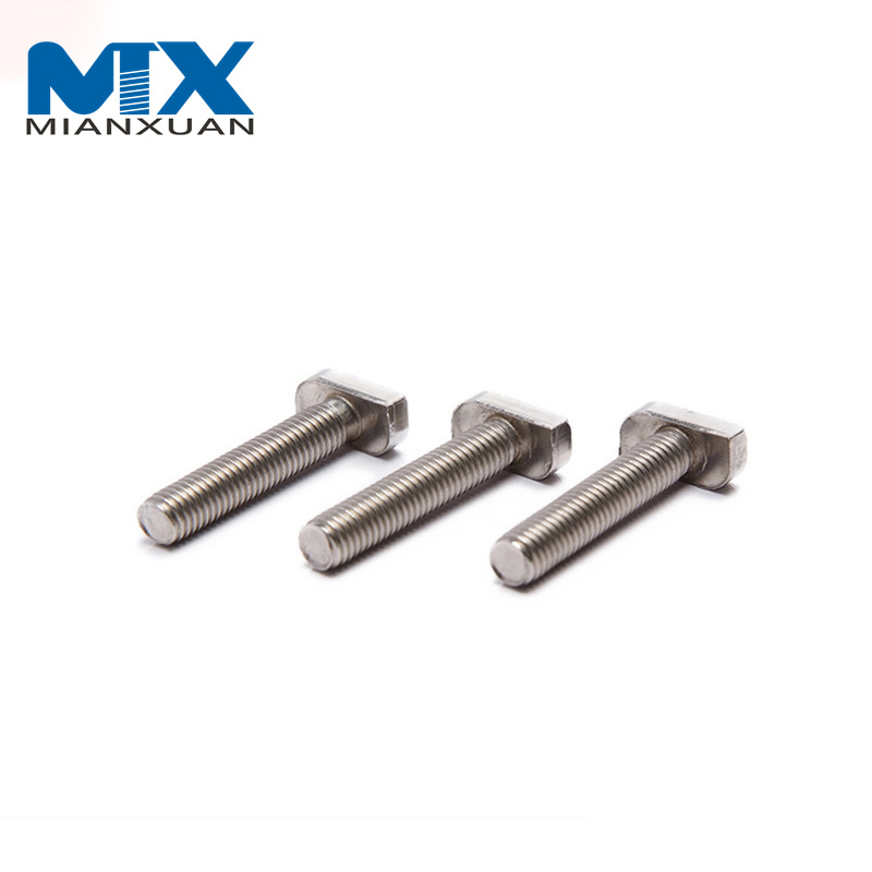 Hot Forging Carbon Steel Hammer T Bolt Square Head Bolt