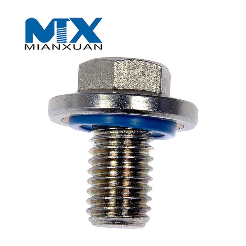 High Tensile Strength Black Hexagon Socket Male Screw Oil Drain Plug