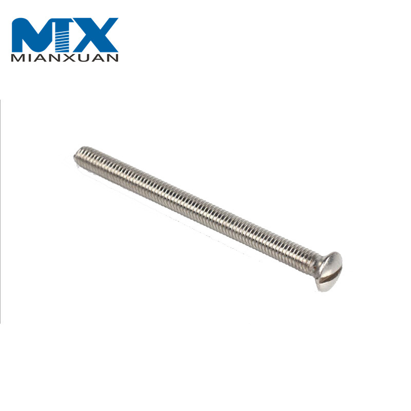 Slotted Zinc Plated Raised Countersunk Head Screw DIN924 DIN964