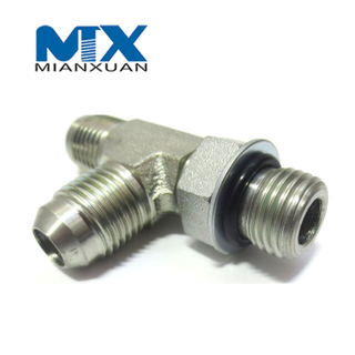 Stainless Steel Hydraulic Metric 90degree Cone Seat Pipe Connector Coupling Adapter Fittings