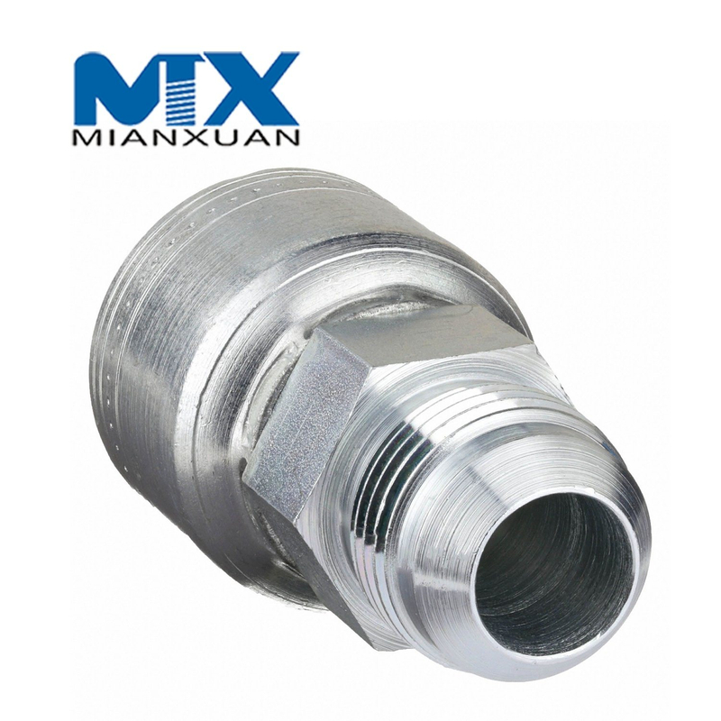 Fastener Stainless Steel 3/4 Bsp Elbow Swivel Hydraulic Metric Connector Coupling Adapter