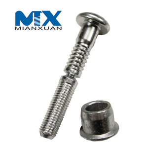 High Quality Carbon Steel Button Head Collared Huck Bolt with Collar