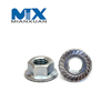 Hex Lock Nut Flange GB1587 with Knurled No-Knurled