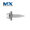 Bi-Metal Screw Self Drilling Screw Hex HD (SS304+CS) EPDM Washer