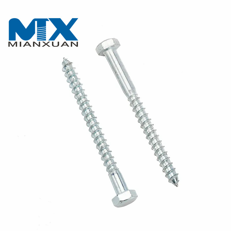 Coach Screw DIN571 Hex Head Wood Screw