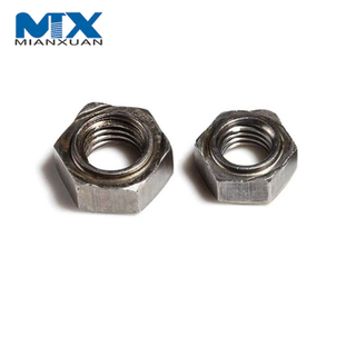DIN929 Hex Weld Nut Welding Nut Carbon Steel Standard Manufacturer Black Plain
