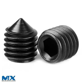 Hexagon Socket Set Screws with Cone Point