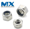Chinese Manufacturers Carbon Steel SS304 Nylon Insert Hex Lock Nut DIN985