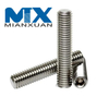 Headless Thread Hexagon Socket Stainless Steel DIN914 Cone-Point Set Screws
