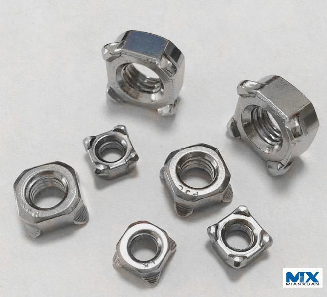 Stainless Steel Square Welded Nuts