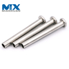 Copper Plated Flat Round Head Solid Rivet DIN7338