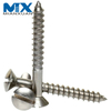 High Quality D2.5-D6.0 Thread Carbon Steel Oval Head Slotted Wood Screw DIN95