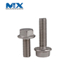 GB5783 Hex Bolt Flange with Knurled No-Knurled
