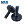 DIN653 SS304 Knurled Thin Thumb Screws Full Thread Screw
