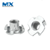 DIN1624 Four Claw Carbon Steel Stainless Steel M3~M12 Tee Nut