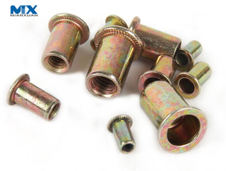 Yellow Zinc Plated Rivet Nuts for Construction