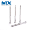 Slotted Flat Head Self Tapping Wood Screws Countersunk Tapping Screw