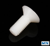 Plastic Hex Bolts by Nylon