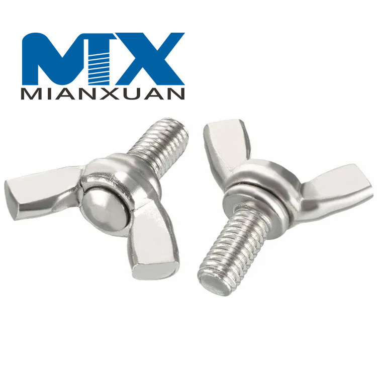 Wing Butterfly Screws Bolts Thumb Butterfly Wing Hand Bolts