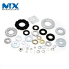 Carbon Steel M6 M8 M20 DIN9021 Thin DIN125A Flat Washers Nylon Brass Stainless Steel Galvanized Copper Flat Washer