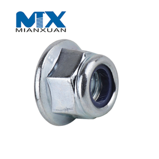 DIN6923 Hex Lock Nut Flange with Knurled No-Knurled