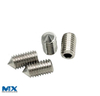 Stainless Steel Hexagon Socket Set Screws with Flat Point