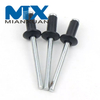 Button Nail Open Type Steel Mandrel Aluminum Pop Blind Rivet