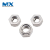 High Quality DIN980m Zinc Plated Hex Metal Self Locking Nut