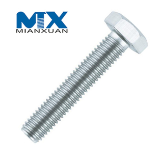 Stainless A2 A4 304 316 A2-70 A2-80 Hexagon Bolt ISO4017 Hex Bolt 4017 M24 M30 M36 M42 M48