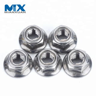 DIN6927 Prevailing Torque Type All-Metal Hexagon Nuts with Flange