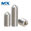 M12*20mm High Quantity Hexagon Socket Set Screws with Cone Point DIN914