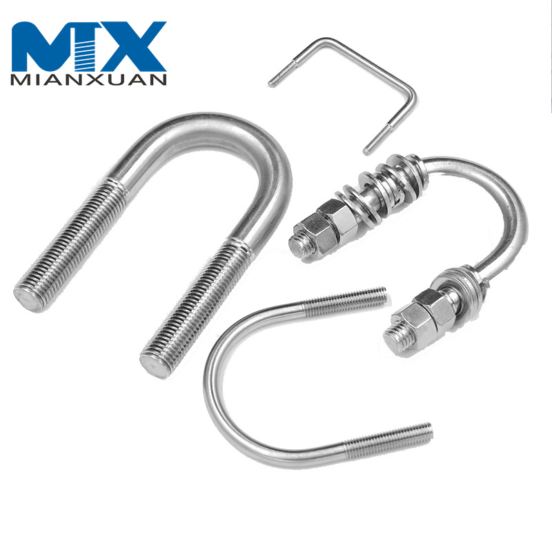 OEM U-Bolt for Auto Parts High Strength 304 316 Stainless Steel