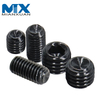 High Strength Black Headless Thread Hexagon Socket Grub Screws Set Flat Point Screws DIN913 Black Hex Socket Set Screw