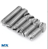 Slotted Set Screws with Flat Point