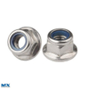 Carbon Steel Hexagon Nuts with Flange and with Non-Metallic Insert
