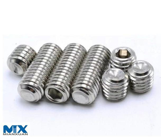 Stainless Steel Hexagon Socket Set Screws with Cup Point