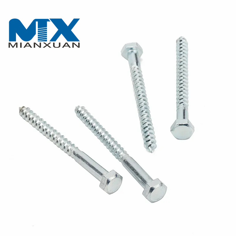 Coach Screw DIN571 Hex Head Wood Screw